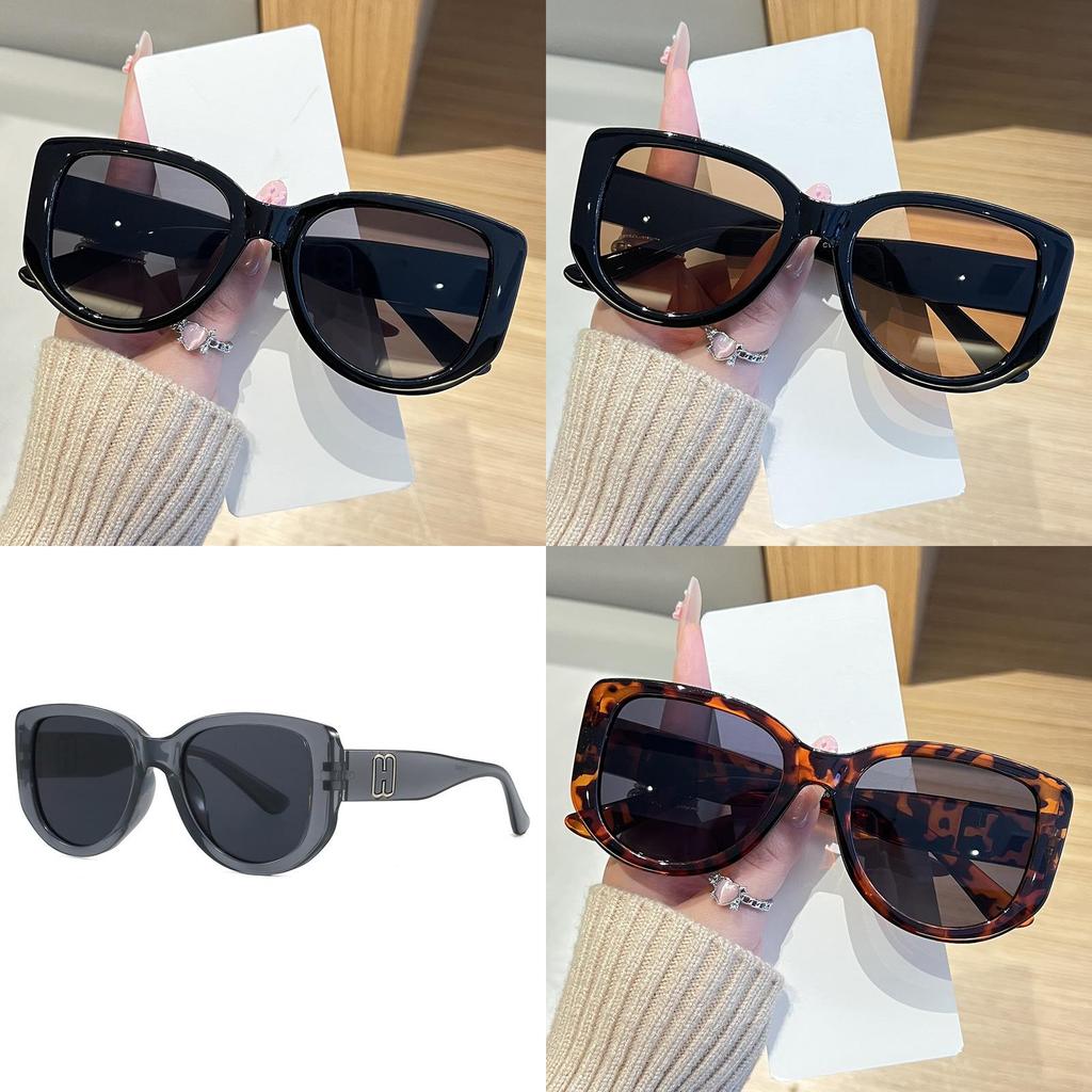 Retro Cat Eye Polarized Sunglasses Uv400 For Women With Full Frame Pc Lenses