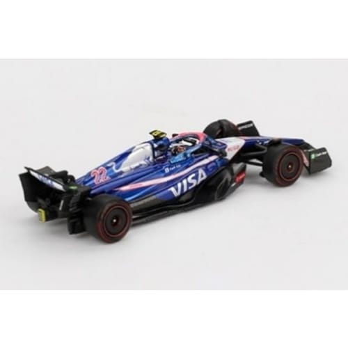 Sunrich MINI GT 1/64 RB VCARB 01 F1 2024 #22 Bahrain Grand Prix Yuki Tsunoda Finished Model MGT01007-L