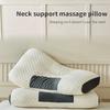 Neck Protection Support Massage Pillow Honeycomb SPA3D Double Knitted Cotton Pillow Core Home Neck Pillow 1pc