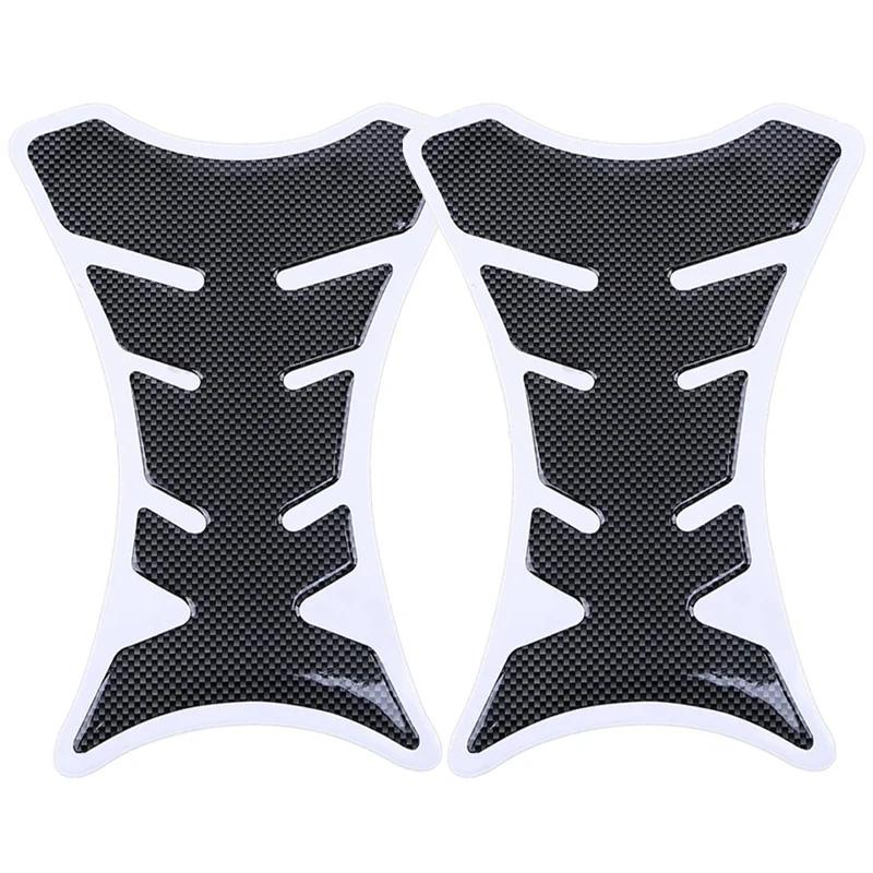 Universal 3D Motorcycle Carbon Fiber Tank Pad Tank Cap Protector Racing Sticker for HONDA SUZUKI YAMAHA Kawasaki KTM Hayabus