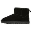 Fashion Men's Boots Cowhide Insulated Plush Snow Boots Genuine Leather Women's Shoes  Winter Women's Boots  Ankle Boots