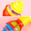 12pcs Kids Light Up Rotating Gyroscope Boys Girls Holiday Party Portable Cute Funny Flashing LED