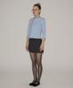 SALON DE YOHN Dot Mini Skirt_ Black