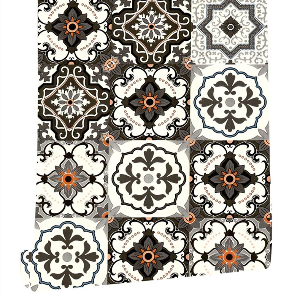 

Ширина 45 см Самоклеящиеся Водонепроницаемые Виниловые Наклейки на Стену Маслостойкие Декоративные Обои для Кухонной Мебели и Плитки в Ванной Комнате 2mx45cm(78.7x17.7in)