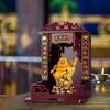 Shrine Buddha Altar with Pull Board Home Temple Year Buddhist Niche Display Stand Tabletop
