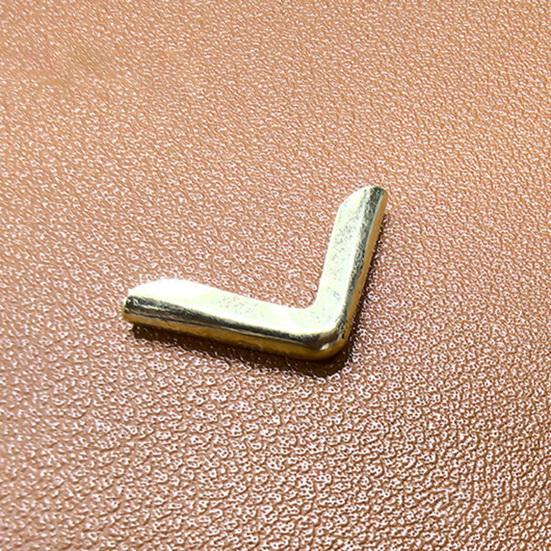 50 Stück Bucheckenschoner Schwerlastmetall Universal Scrapbooking Buch Fotoalbum Menüs Notizbuch Mappe Aktenecke Schutzhülle Schutz