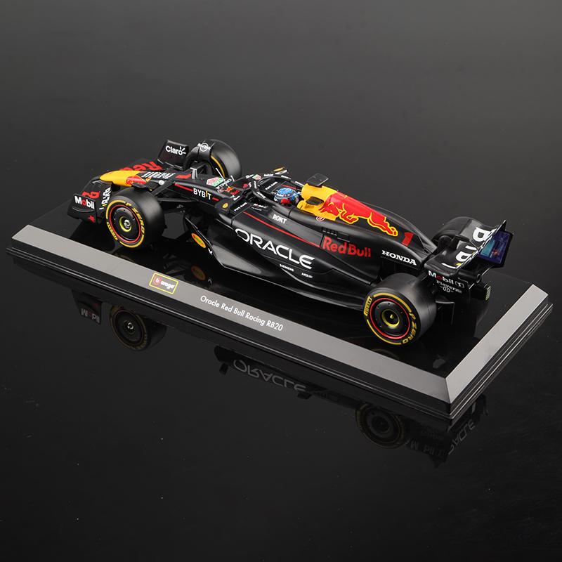

Bburago 1:24 Red Bull Racing F1 RB20 2024 Formula Las Vegas GP Alloy Car Model #1 Verstappen 11# Perez Static Diecast Toy