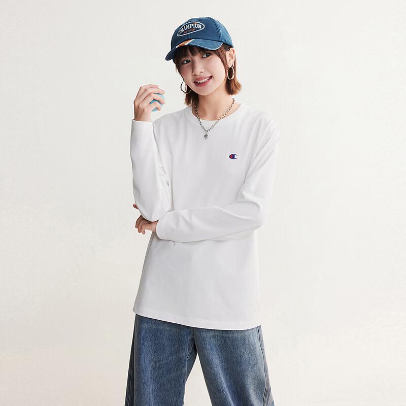 Champion Unisex Long Sleeve Cotton T-Shirt