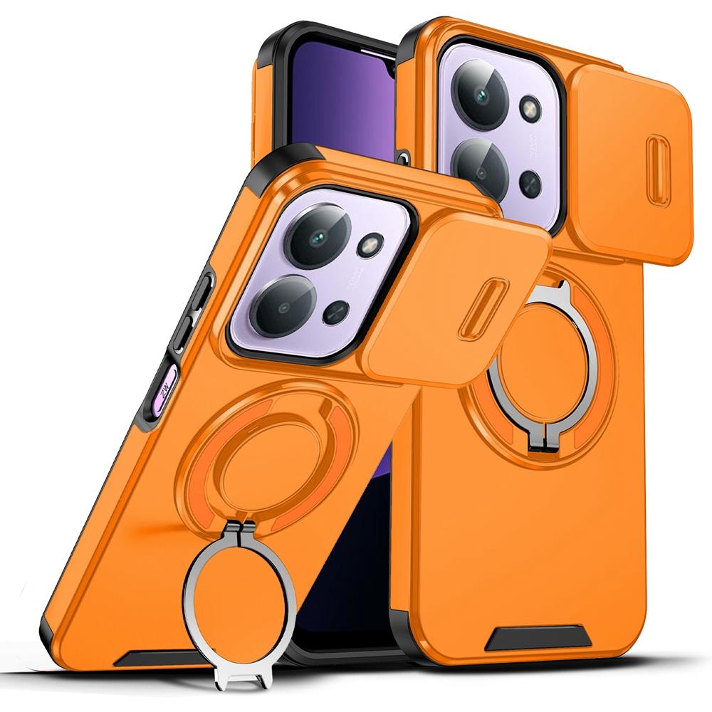 For Xiaomi Redmi 15C 4G 171mm Case Ring Holder Shockproof Armor Case For Redmy 15C 15 C Redmi15C 4G Lens Protect Cover