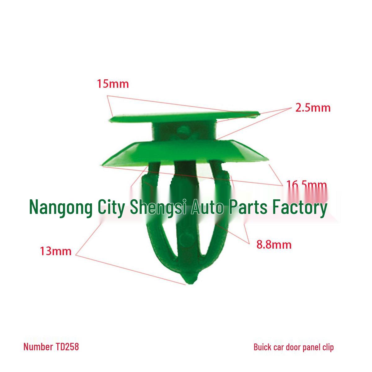 

Chevrolet Sail Interior Door Panel Trim Clips 10000 Pieces