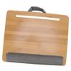 Laptop Table Multifunction Bamboo Lap Desk Bed Tray with Cushion for Reading Writing Playing