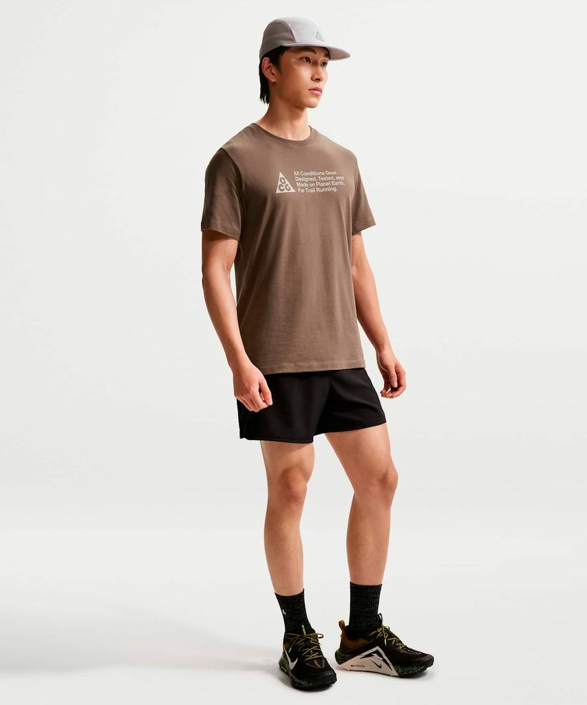 Nike Acg Dri-Fit Trail Running T-Shirt M - Ironstone / Io9630-004