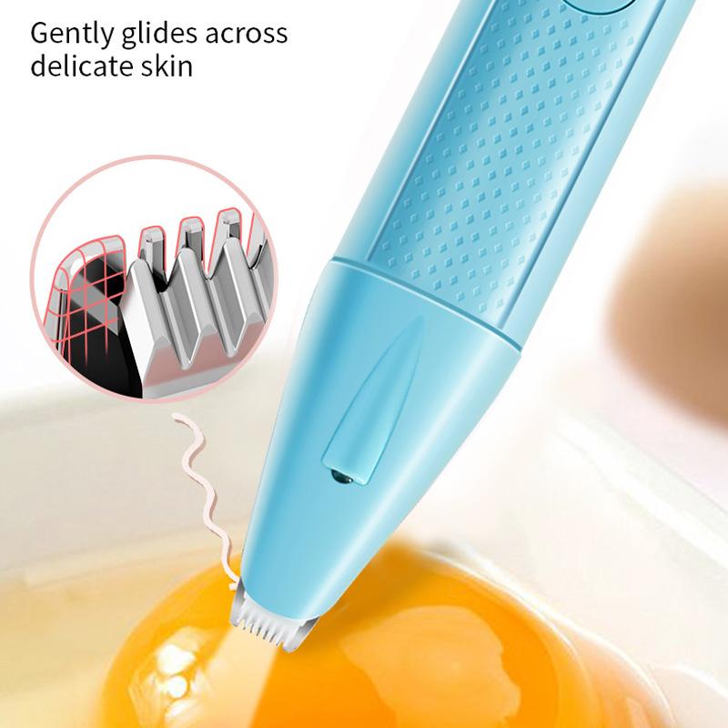 1Pc Portable Dog Paw Trimmer with Led Light Rechargeable Cordless Nail Grinder Shaver for Cats And Other Pets Nail Grooming Tool
