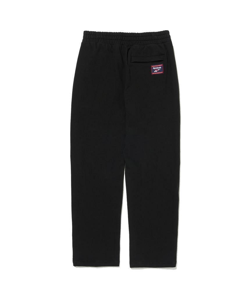 REEBOK Loose Fit Straight Sweatpants - Black