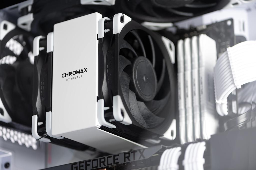 Noctua NF-A12x25 PWM chromax.black.swap, Premium Quiet Fan, 4-Pin Connection (120mm, Black)