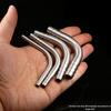 304 Stainless Steel 90° Welded Elbow Hose Fitting - Sizes 6, 8, 10, 12