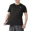 Men's PUMA T-Shirts Men's Black Crew Neck Thin Straight Fit