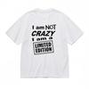 Men's Fashion Classic T-Shirt Unique Limited Edition Slogan Graphic Tee