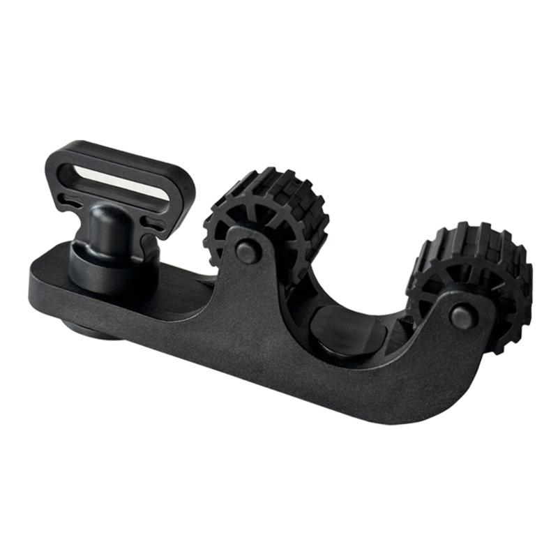 Kayak Rail Track Paddle Holder Clip Rod Holder Track Mount Accessories No Drilling Kayak Accessories Mount Track Fishing