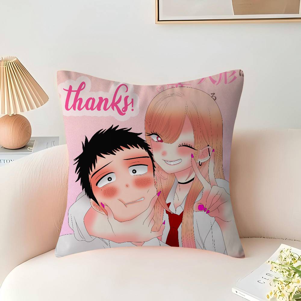 Anime My Dress-Up D-Darling Maple Design Cushion Cover Happy Autumn Harvest Decor Holiday Decorati Pillow Cover