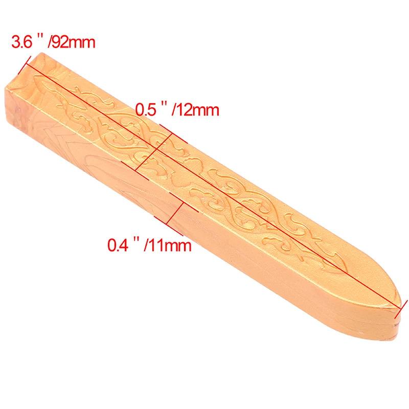 Vintage Manuscript Sealing Wax Stick Dedicated Seal Wax Stripe Wedding Invitation Beeswax Sealing Wax For Postage Letter