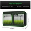Plant Grow Tent with Observation Window Indoor Hydroponics Grow Room Growing Tent For Greenhouse Growing Plants Growth