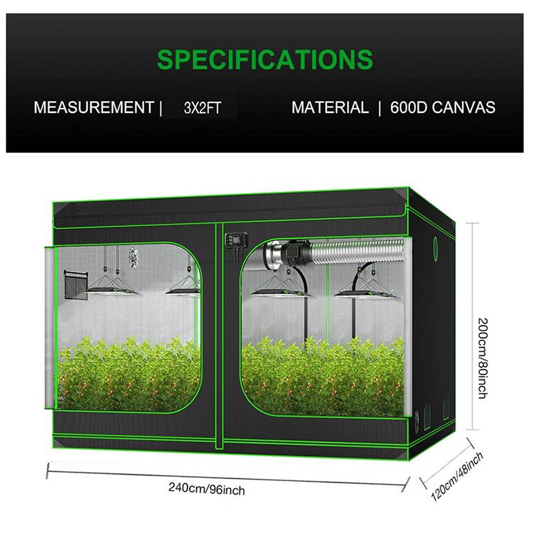 Plant Grow Tent with Observation Window Indoor Hydroponics Grow Room Growing Tent For Greenhouse Growing Plants Growth