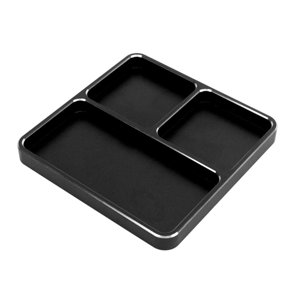 Metal RC Screw Tray Aluminum Alloy Screw Fitting Disk RC Repair Tool for RC Car Boat Model Airplane