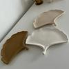 Handcrafted Ginkgo Leaf Silicone Mold for Concrete, Resin & Plaster - Jewelry Tray and Dish Crafting Tool By DTOHO