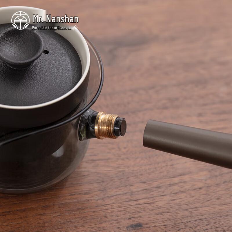 Chinese Kung Fu Glass Side Handle Teapot