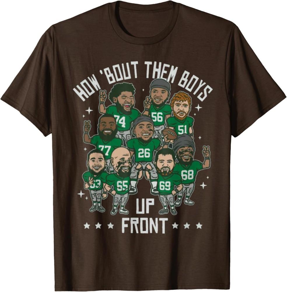 Saquon Eagles Vintage Barkley Design Boys Up Front Unisex T-shirt XL