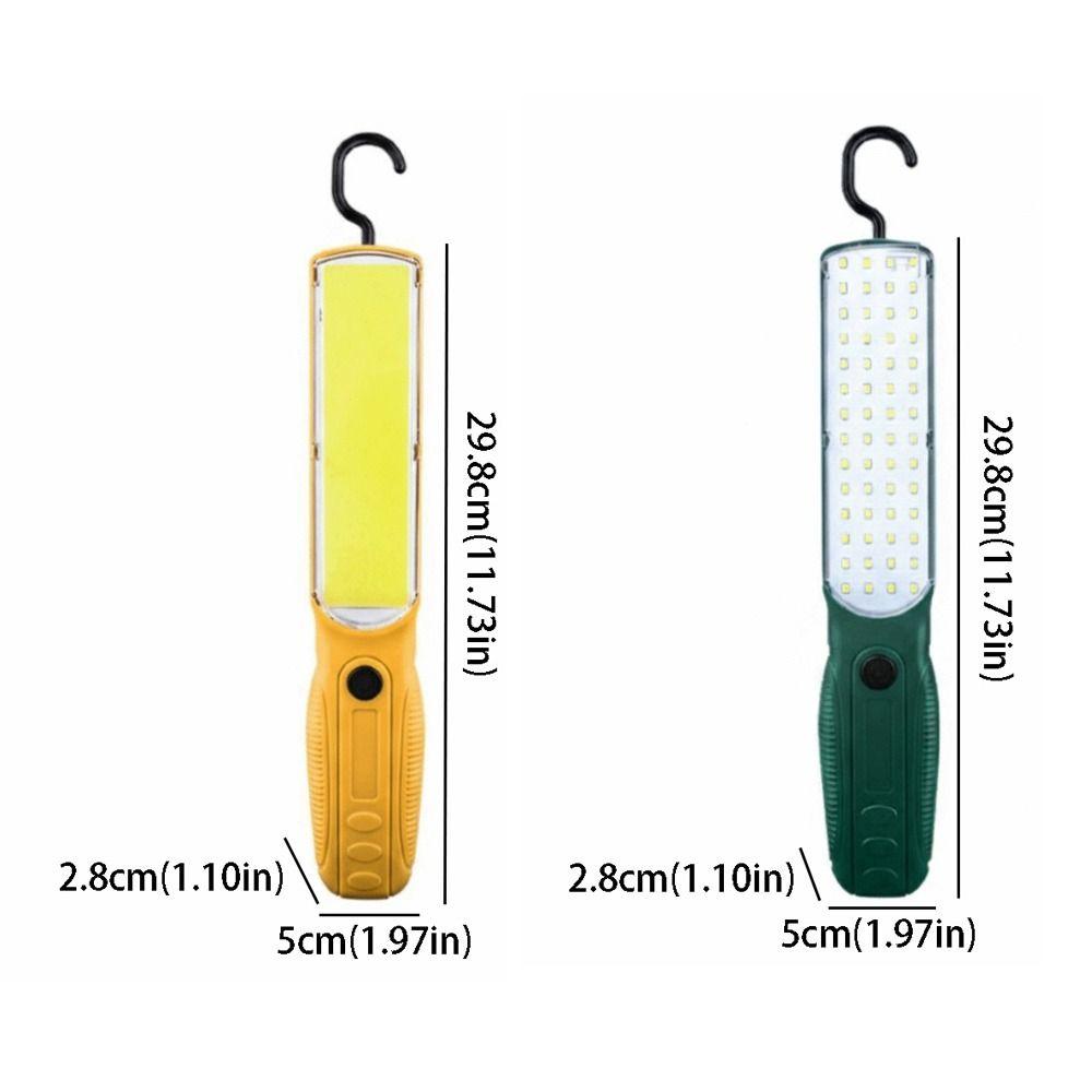 With Magnet LED COB Torch USB Rechargeable Handheld Floodlight Portable Lantern  Outdoor Use