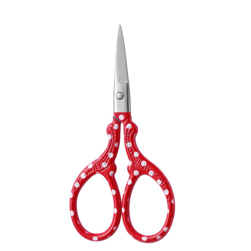 Retro Phoenix Stainless Steel Crane Scissors for Embroidery, Tea, Thread, Household, and Eyebrow Trimming.