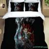 Attack On Titan Printed Polyester Bedding Bedding Set Quilt Cover Pillowcase Soft And Comfortable Customizable