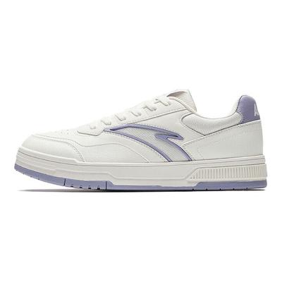 Baichuan Classic Versatile Wrap Non-Slip Wear-Resistant Low-Top Skate Shoes Women Sneaker White Purple 122528012-3