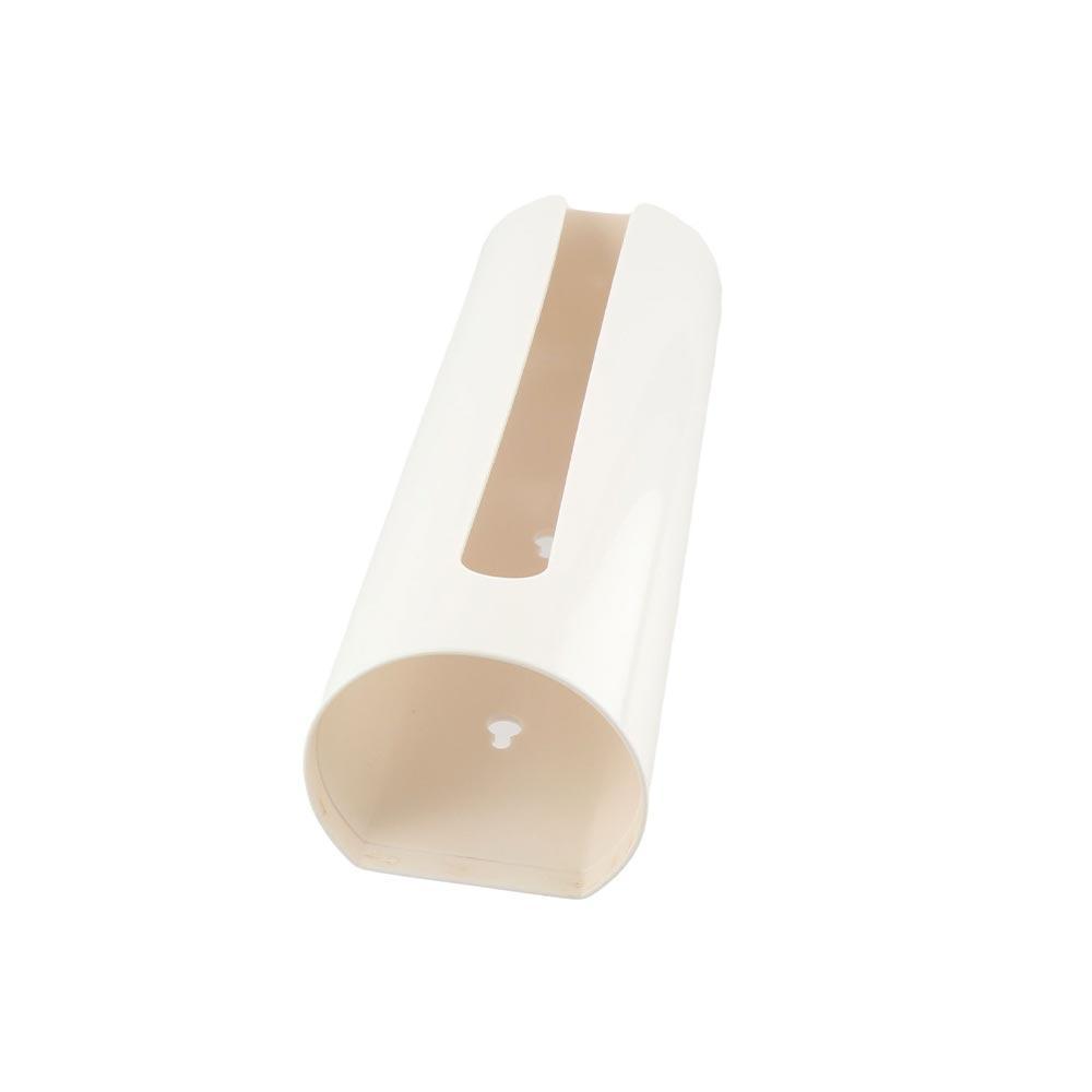 Wall Mount Cotton Pad Container Plastic Garbage Bag Storage Box Cosmetic Organizer  for Cotton Pad