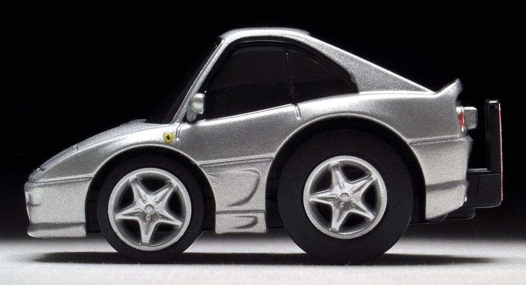 Choro Q zero Ferrari F355 Berlinetta Silber Fertigprodukt Z-68c
