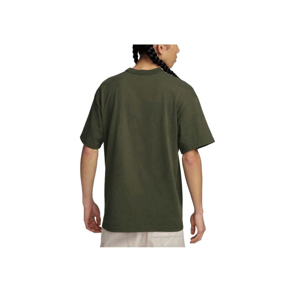 New Nike Sportswear T Shirt Men's Dark Green FV7727-325