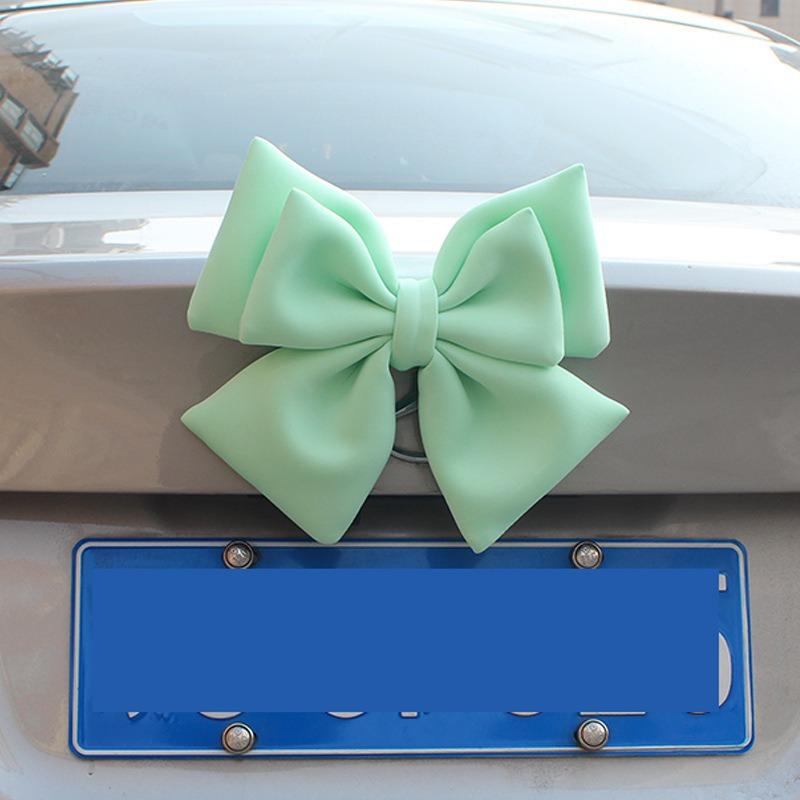 Large Bowknot Car Exterior Decoration Hanging Ornament For Vehicle Roof