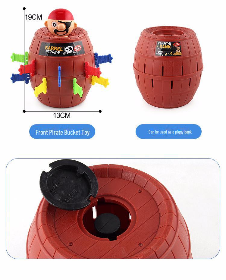 Pirate Barrel Trick Game - Fun and Exciting Board Game for Kids