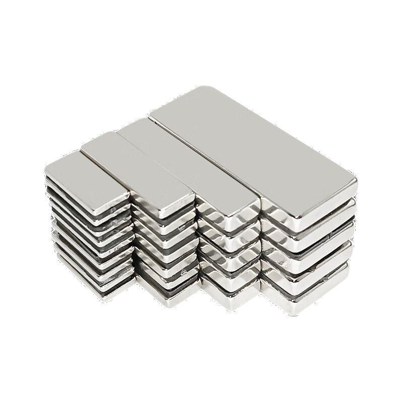 Neodym-Eisen-Bor-Rostfreier Permanentmagnet - Starker, gebohrter rechteckiger Streifen 60*10*3
