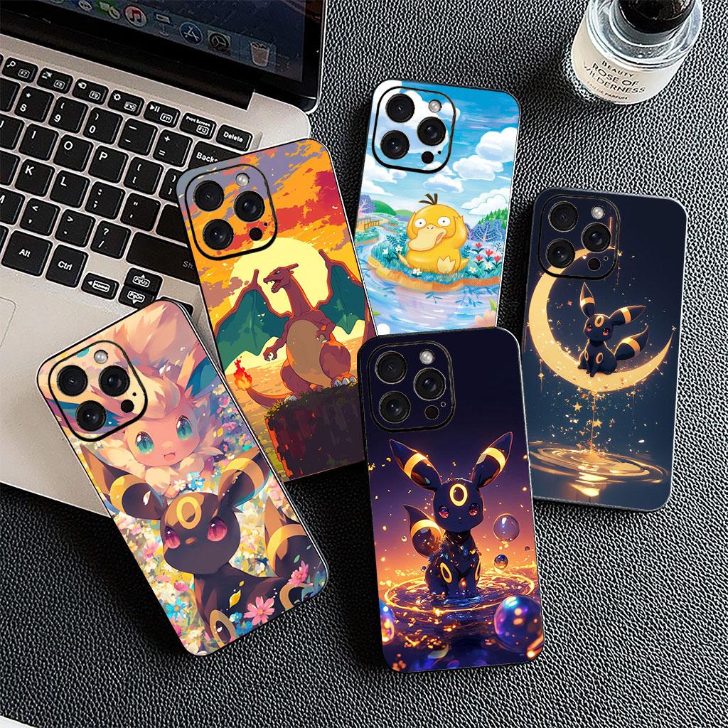 Charmander P-Pikachus P-Pokemons GO Phone Cover for Xiaomi Redmi Note 13 A3 A4 14 Pro Plus 9T 14C 13C 9C NFC + Pro+ 5G 4G Case