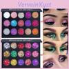Diamantfarbene Pailletten Cmaadu 15 Lidschattenpalette Glänzendes Glitzerpuder High Gloss Lidschatten Glitzer-Lidschatten