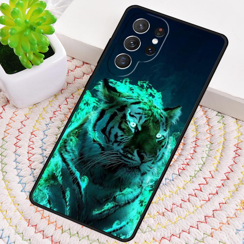 Cool Animal Powerful Tiger Phone Case for Samsung Galaxy Note 10 Pro S26 Ultra S23 S24 FE S25 S21 S22 PLUS Shockproof Cove