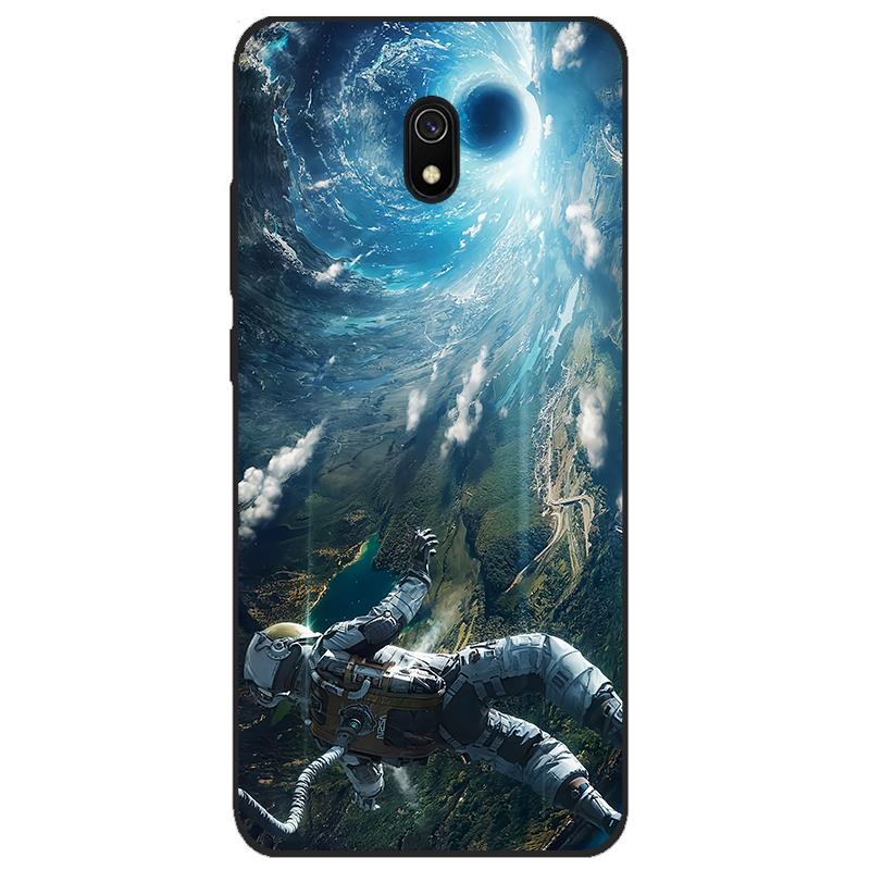 Case for xiaomi redmi 8a cases full protection soft tpu back cover on redmi 8a bumper hongmi 8a phone shell bag coque animal dog