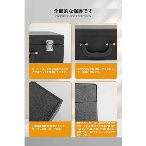 HG CHASING TRIBE Deck Case, Trading Card Case, Holds 3300 Cards [2025 Latest Upgrade] Magnetic Loader Case, Game Card Storage Box, Card Case, Trading