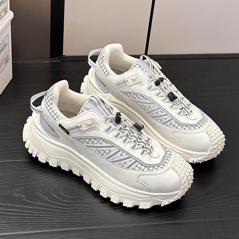 

Women s spring new leather platform durian shoes outdoor mountaineering sports and leisure shoes 35