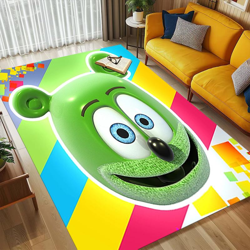 Gummi Bear Living Room Nonslip Area Rug Soft Carpet For Bedroom Game Playroom Sofa Office Home Decor Doormat Christmas Gift C926729