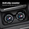 Auto Becheruntersetzer Rutschfest Flaschenhalter Untersetzer Für BMW M E34 E36 E60 E90 E46 E39 E70 F10 F20 F30 X5 X6 X1 M3 M5 M6 E71 F01
