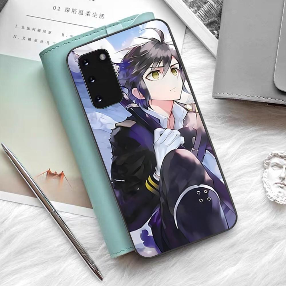 Anime Owari No Seraph Of The End Handyhülle Für Samsung S 9 10 20 21 22 23 30 23plus lite Ultra FE S10lite Fundas
